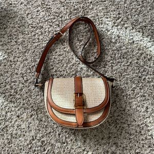 Woven Crossbody Purse